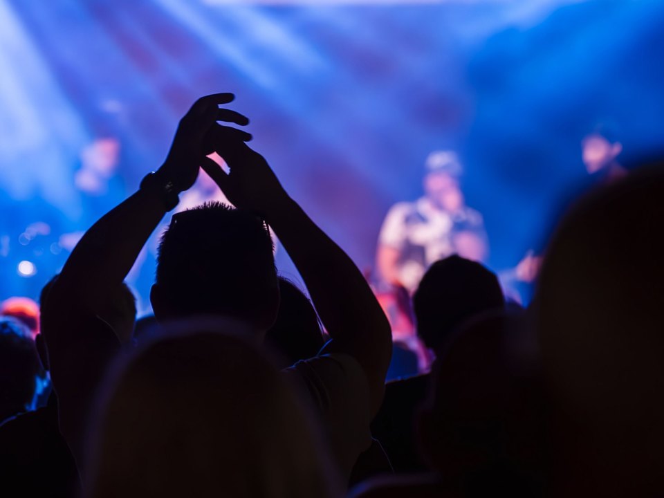 Publikum på konsert